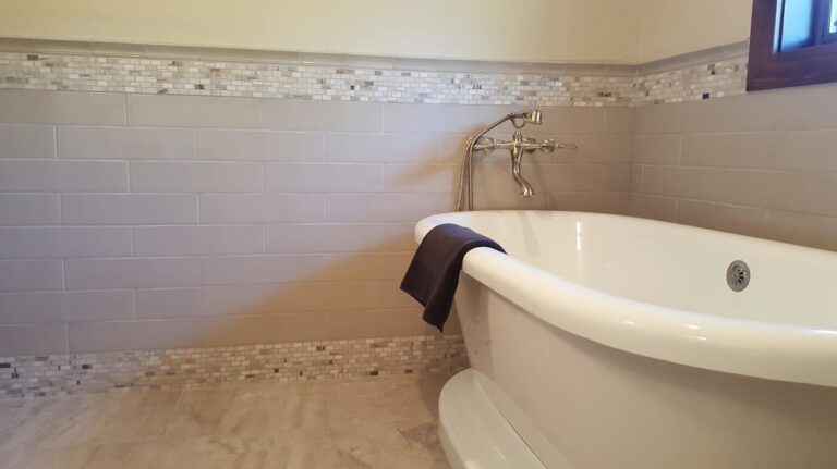 Tile flooring installation